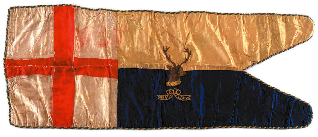 Detail of Captain Robert Falcon Scott's sledge flag by unknown