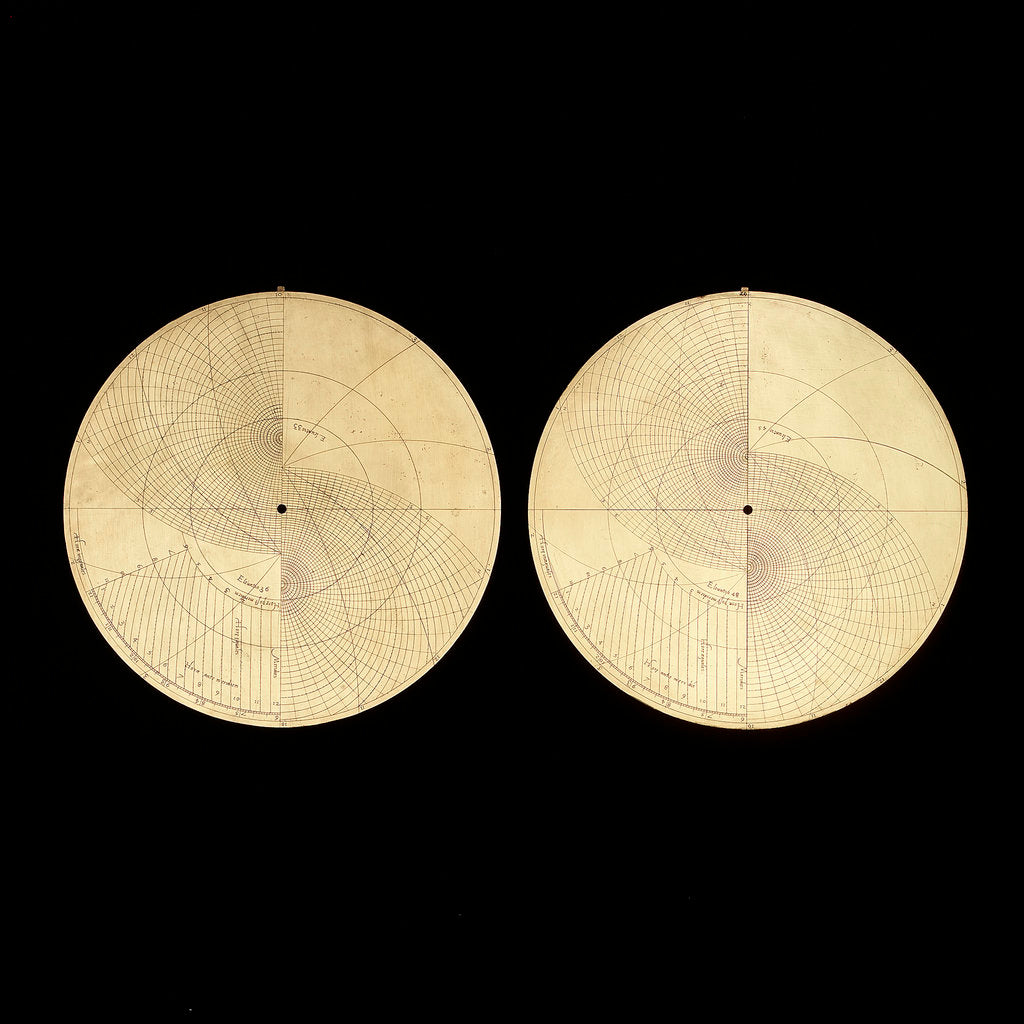 Detail of Astrolabe: plates 33 by Michael D. Piquer