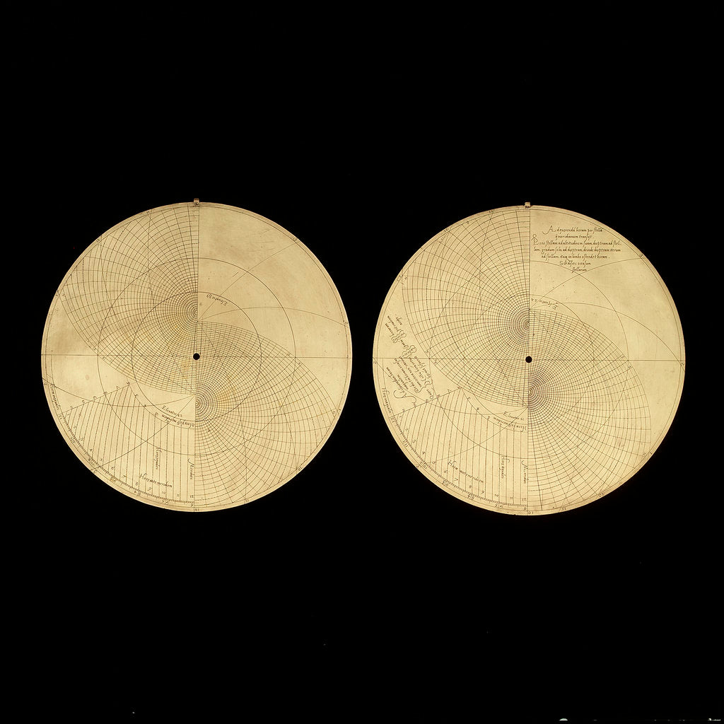 Detail of Astrolabe: plates 39 by Michael D. Piquer