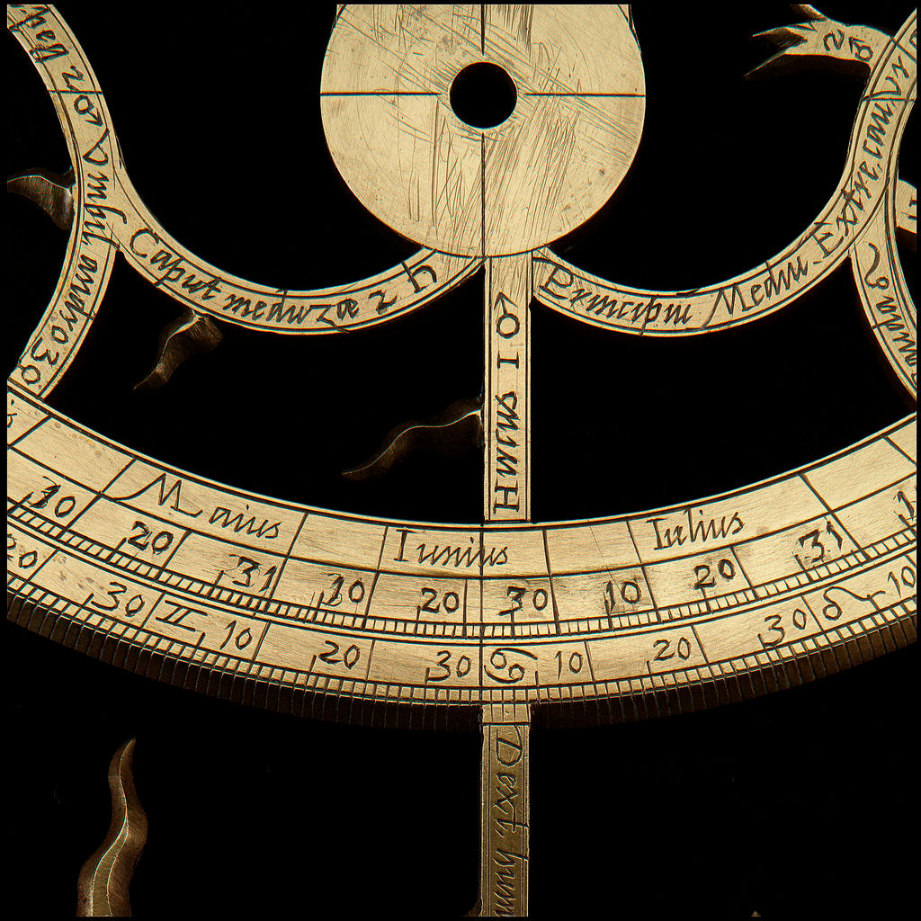 Detail of Astrolabe: detail June/July by Michael D. Piquer