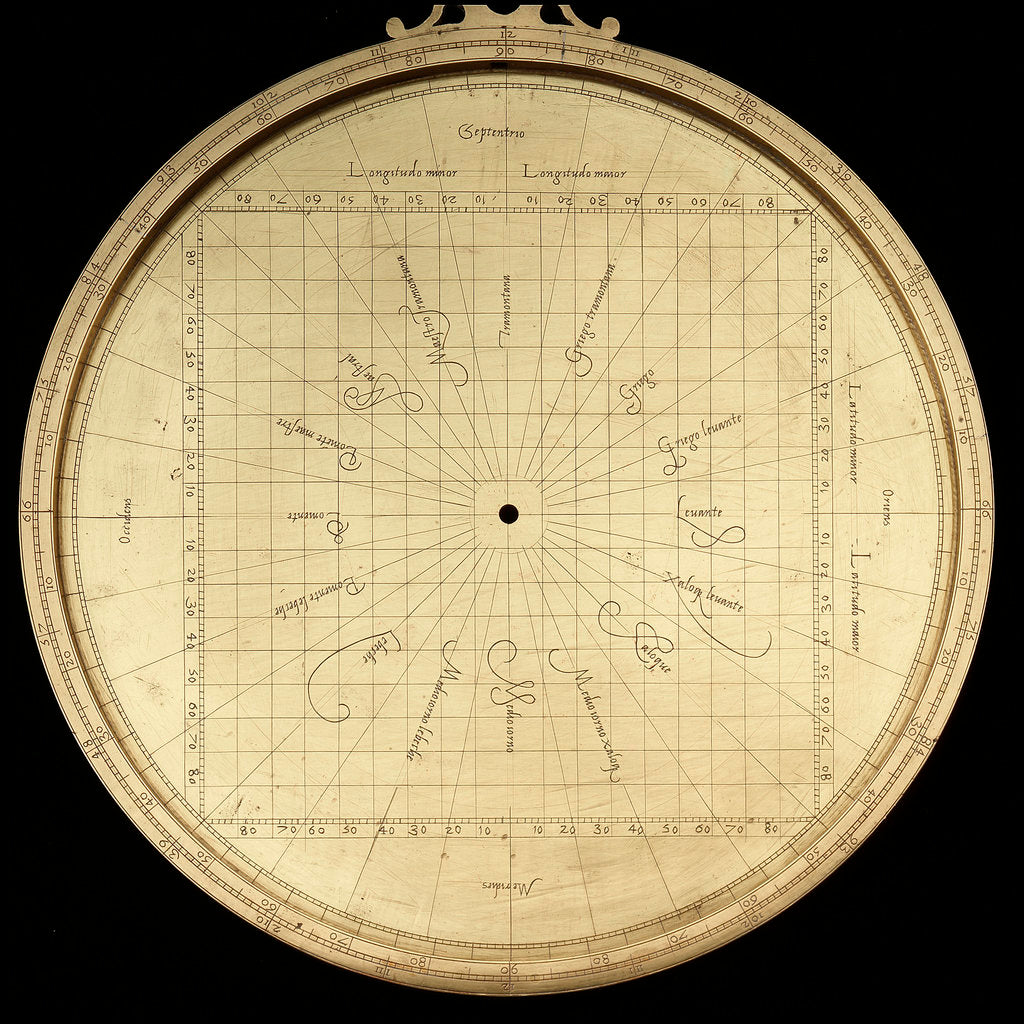 Detail of Astrolabe: mater by Michael D. Piquer
