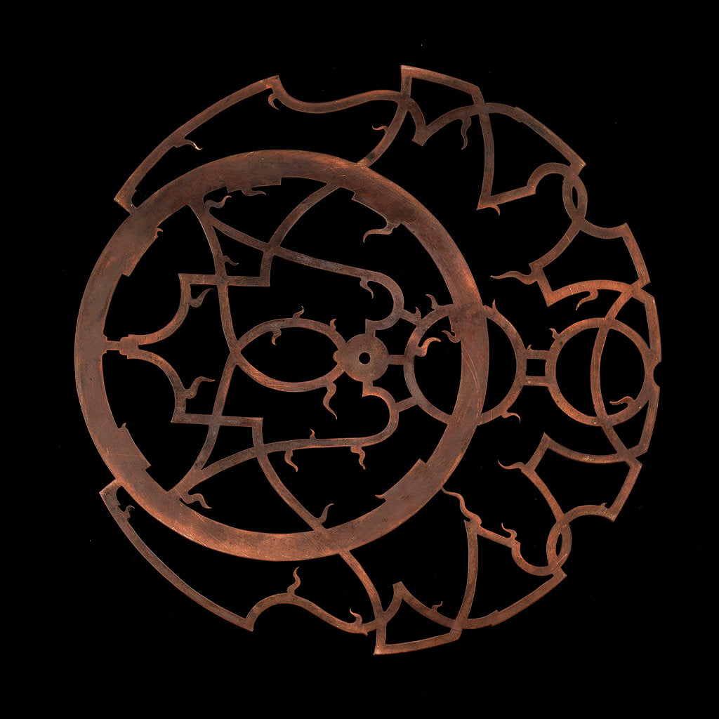 Detail of Astrolabe: rete (reverse) by Erasmus Habermel