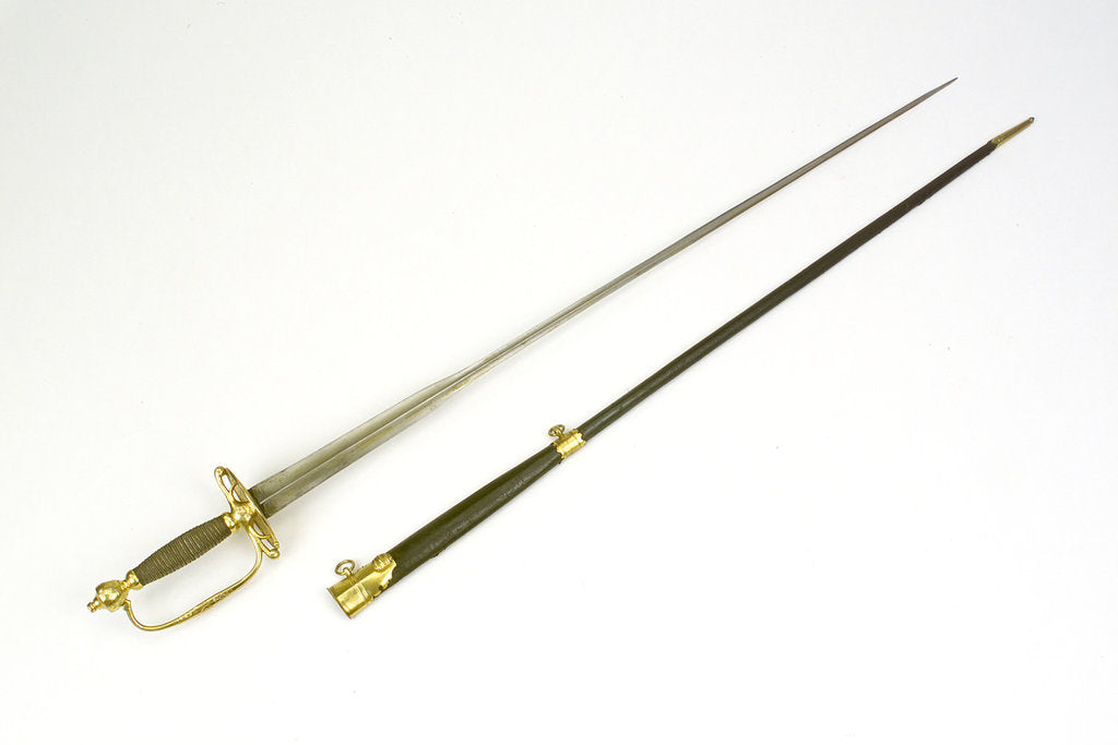 Detail of Small-sword said to have belonged to Sir William Hamilton (1730-1800). by Cullum