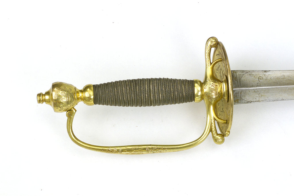 Detail of Small-sword said to have belonged to Sir William Hamilton (1730-1800). by Cullum
