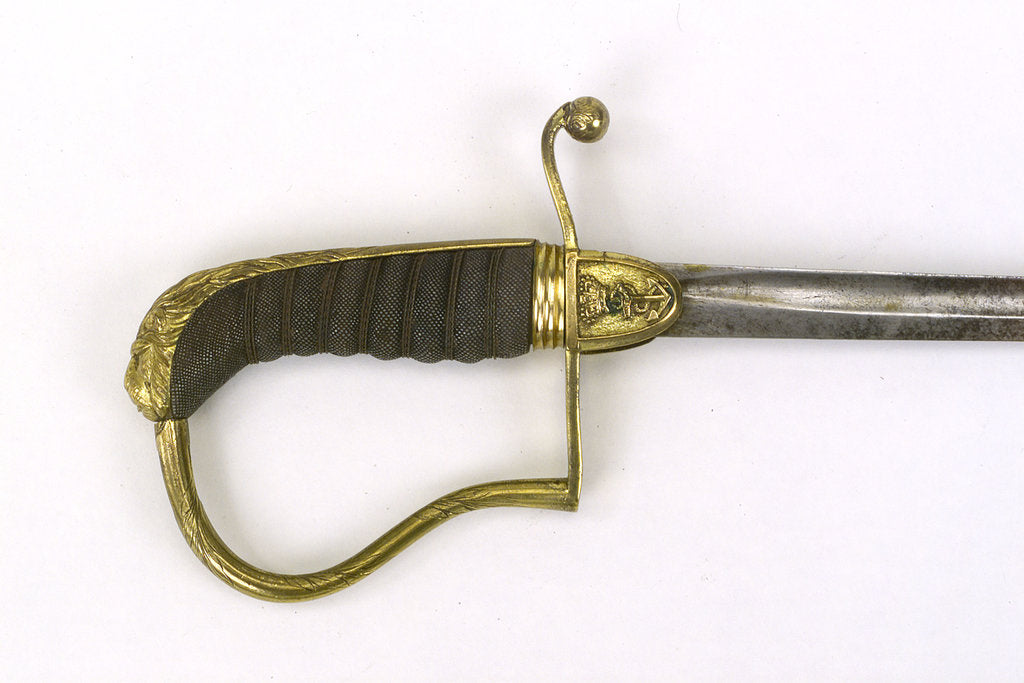 Detail of Stirrup hilted dress sword by unknown