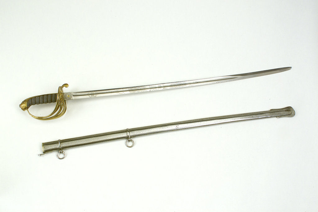 Detail of Hilt of sword, Royal Marines by Henry Wilkinson