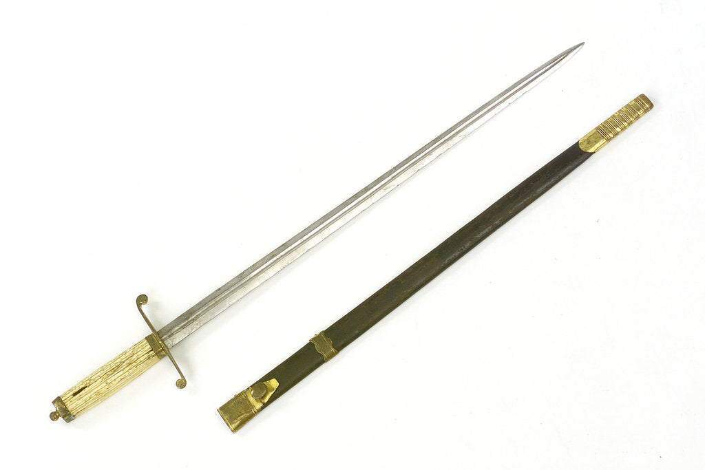 Detail of Straight-bladed dirk by unknown