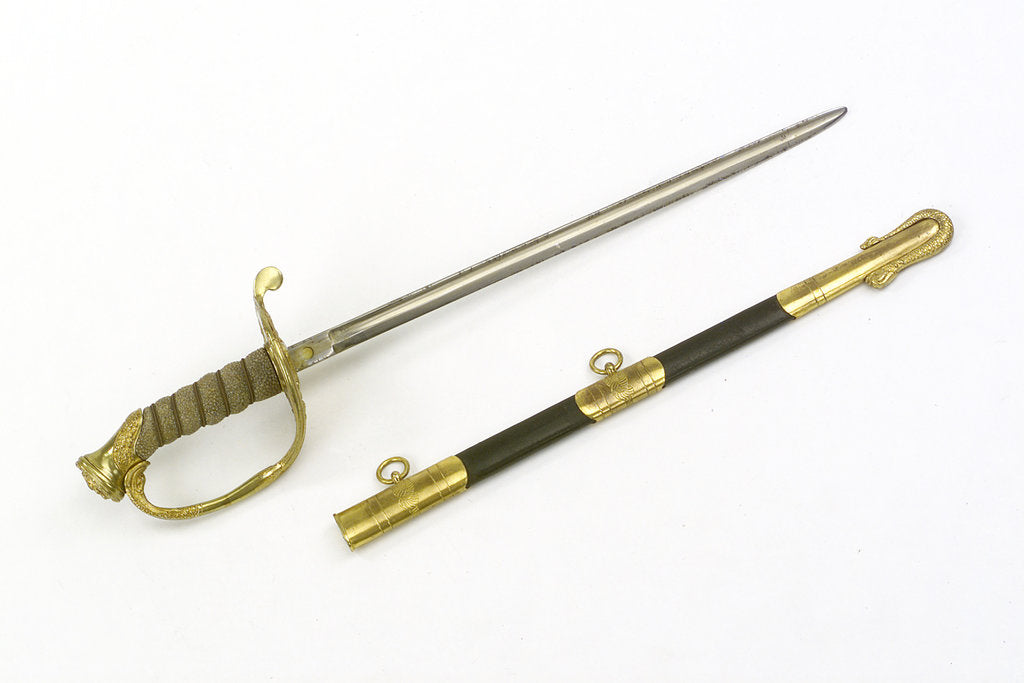 Detail of Half-basket hilted dirk by unknown