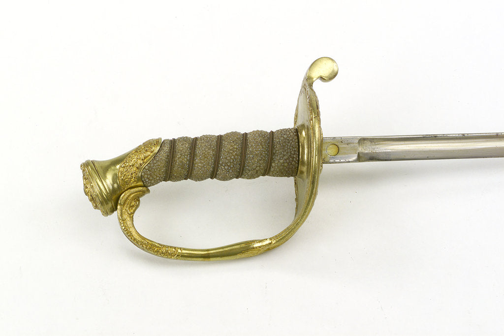 Detail of Half-basket hilted dirk by unknown