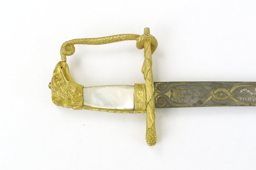 Detail of Hilt of sword, presentation by Tatham