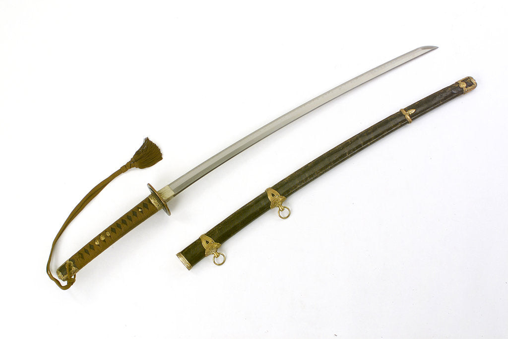 Detail of Japanese tachi by unknown