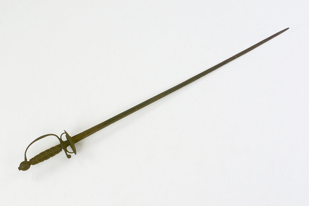 Detail of Small-sword, thought to have belonged to Rear-Admiral Robert Keeler (active 1756-1790) by unknown