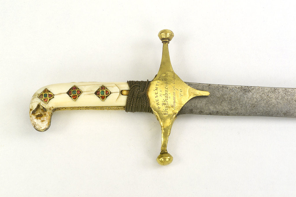 Detail of Hilt of scimitar by unknown