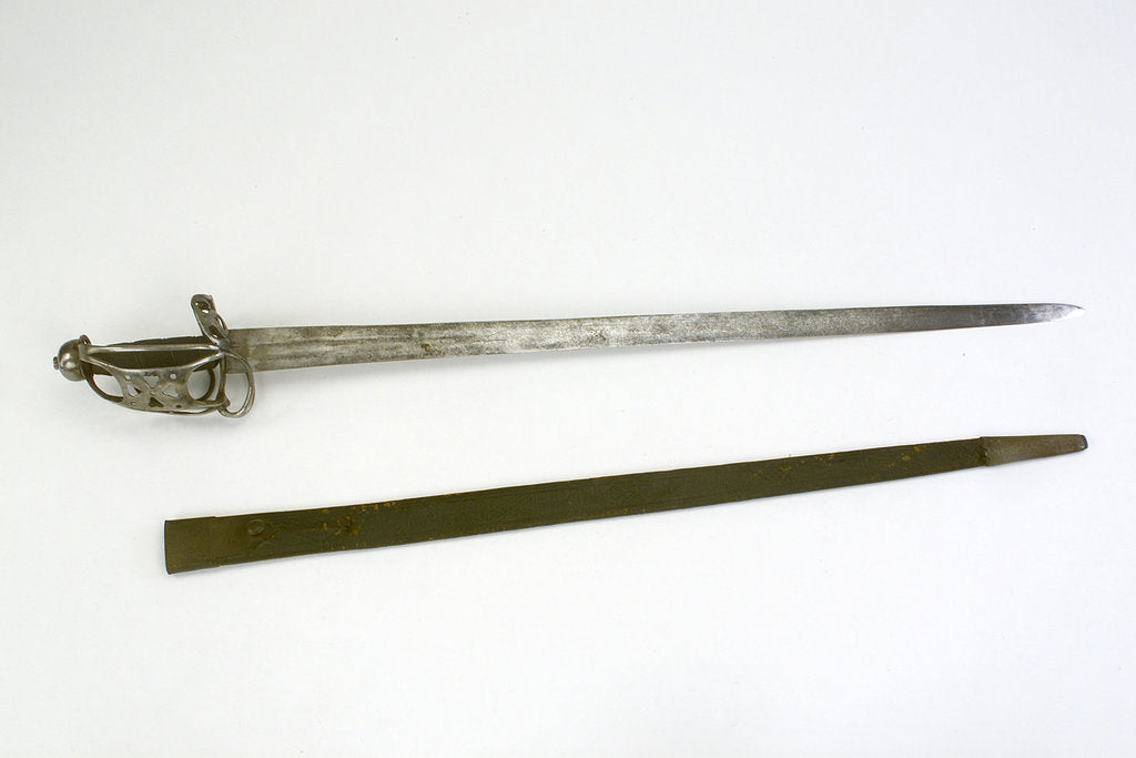 Detail of Scottish Broadsword by unknown