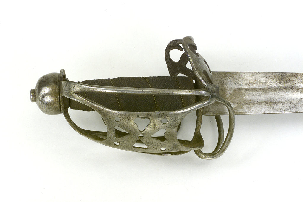 Detail of Hilt of Scottish Broadsword by unknown