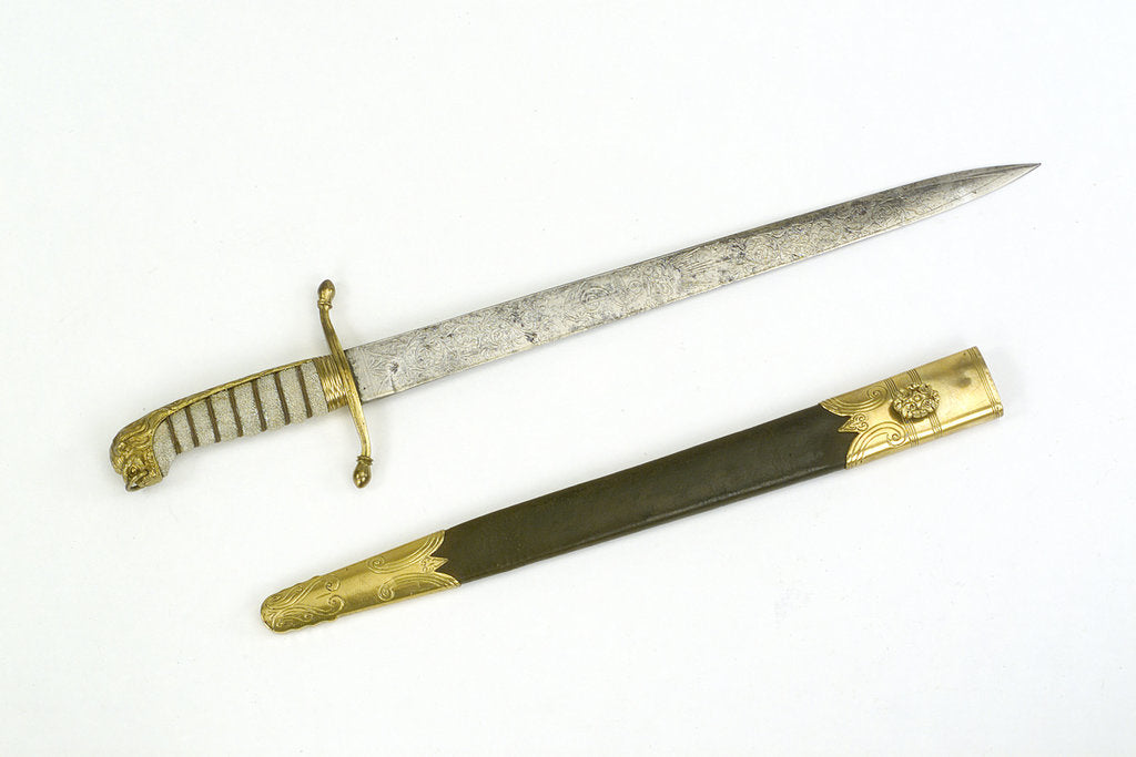 Detail of Dirk, after 1856 by unknown