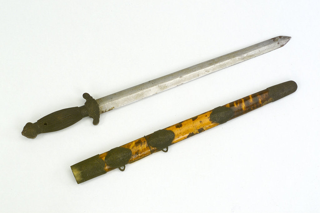 Detail of Chinese sword by unknown