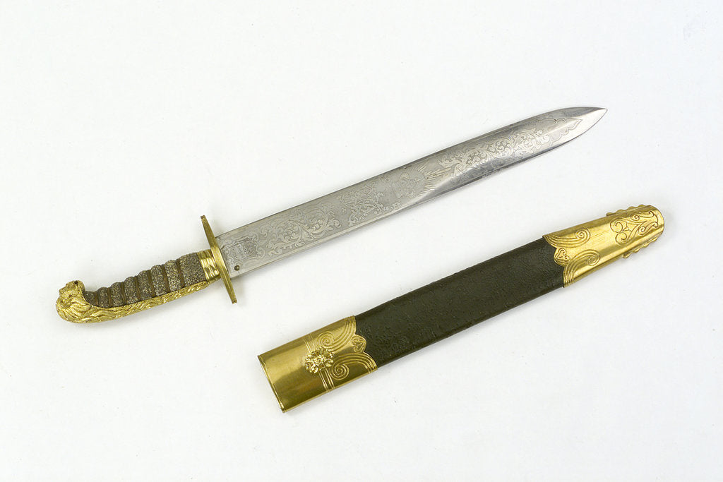 Detail of Dirk, after 1856 by Reilly
