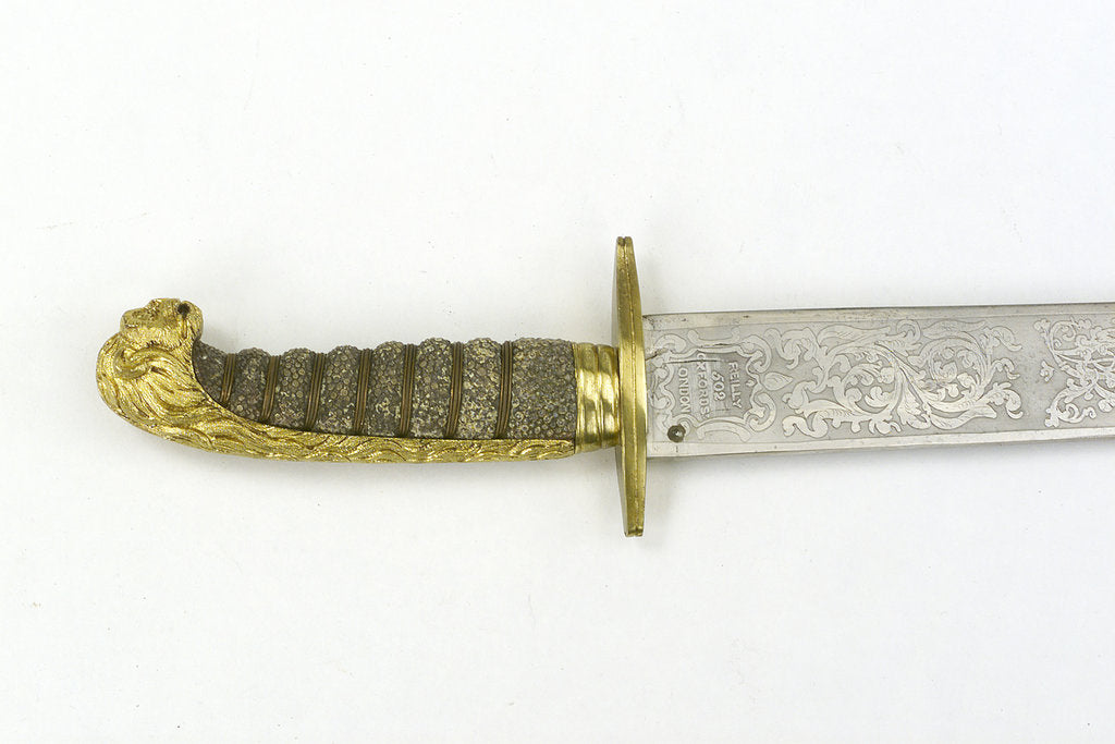 Detail of Hilt of dirk, after 1856 by Reilly