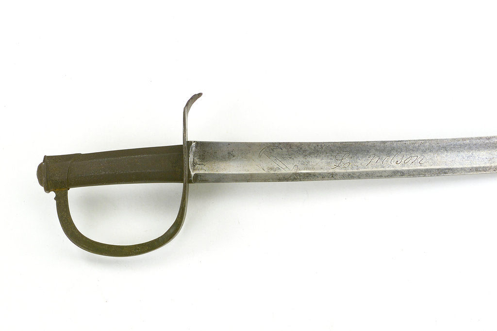 Detail of Hilt of French cutlass by Coulaux Freres