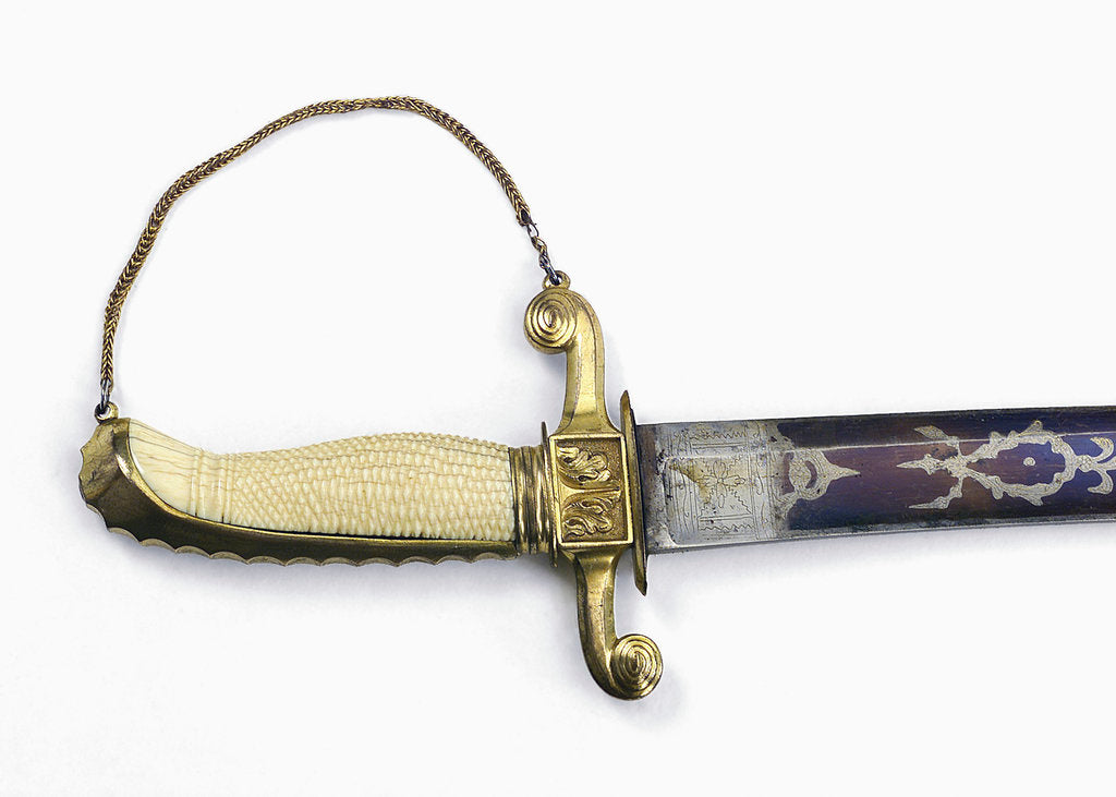 Detail of Hanger (sword) by unknown