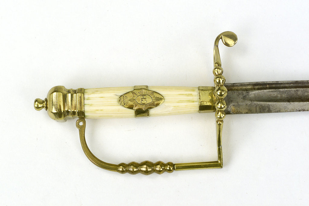 Detail of Hilt of 5-ball hilted sword by unknown