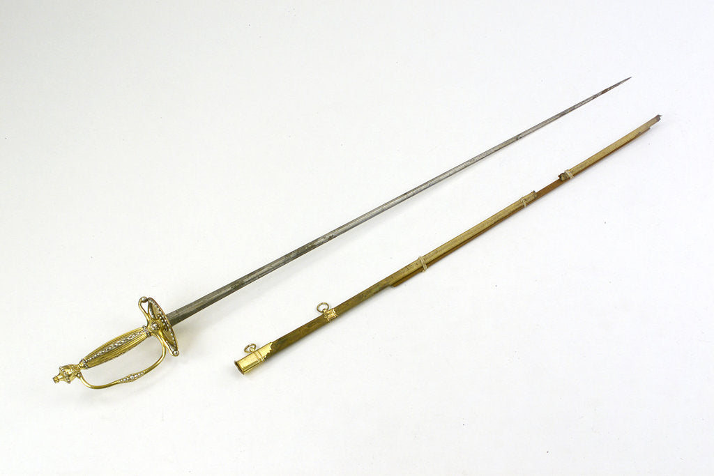 Detail of Small-sword which belonged to Alderman Joshua Jonathan Smith (active 1810-1844) by Thomas Langford