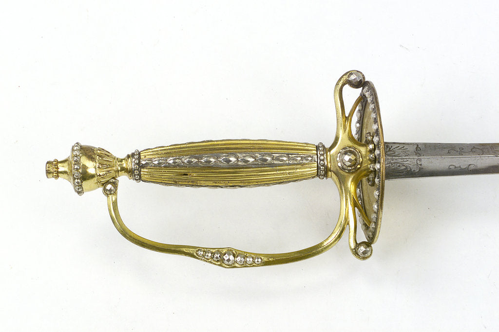 Detail of Small-sword which belonged to Alderman Joshua Jonathan Smith (active 1810-1844) by Thomas Langford