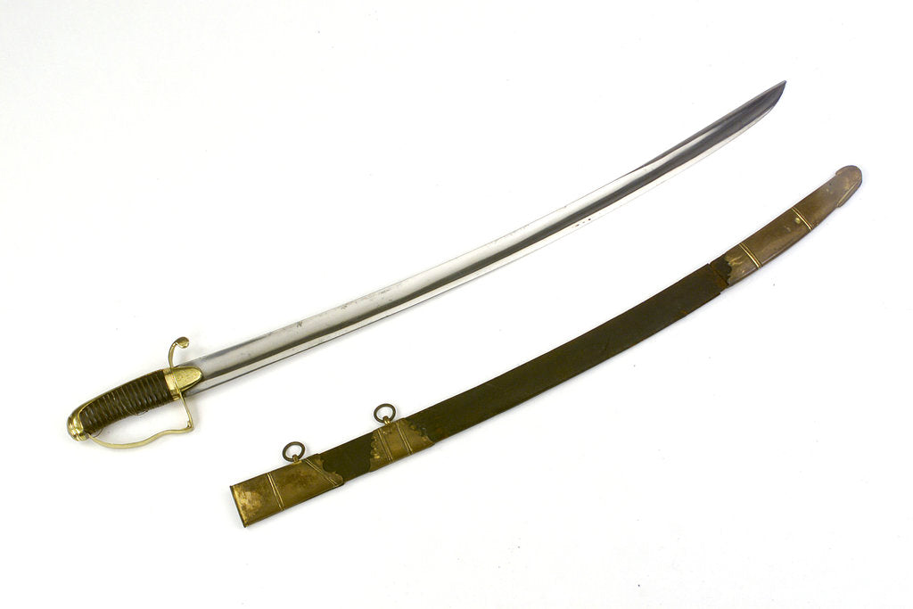Detail of Straight-bladed dirk, which belonged to Captain John Cooke (1763-1805) by unknown