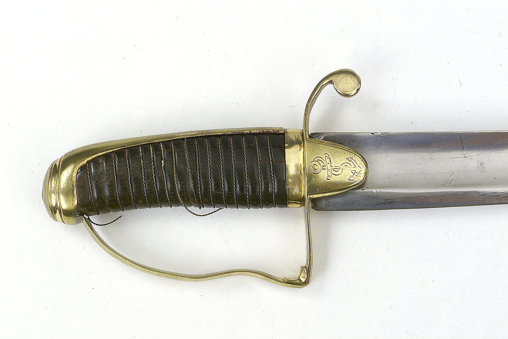 Detail of Straight-bladed dirk, which belonged to Captain John Cooke (1763-1805) by unknown