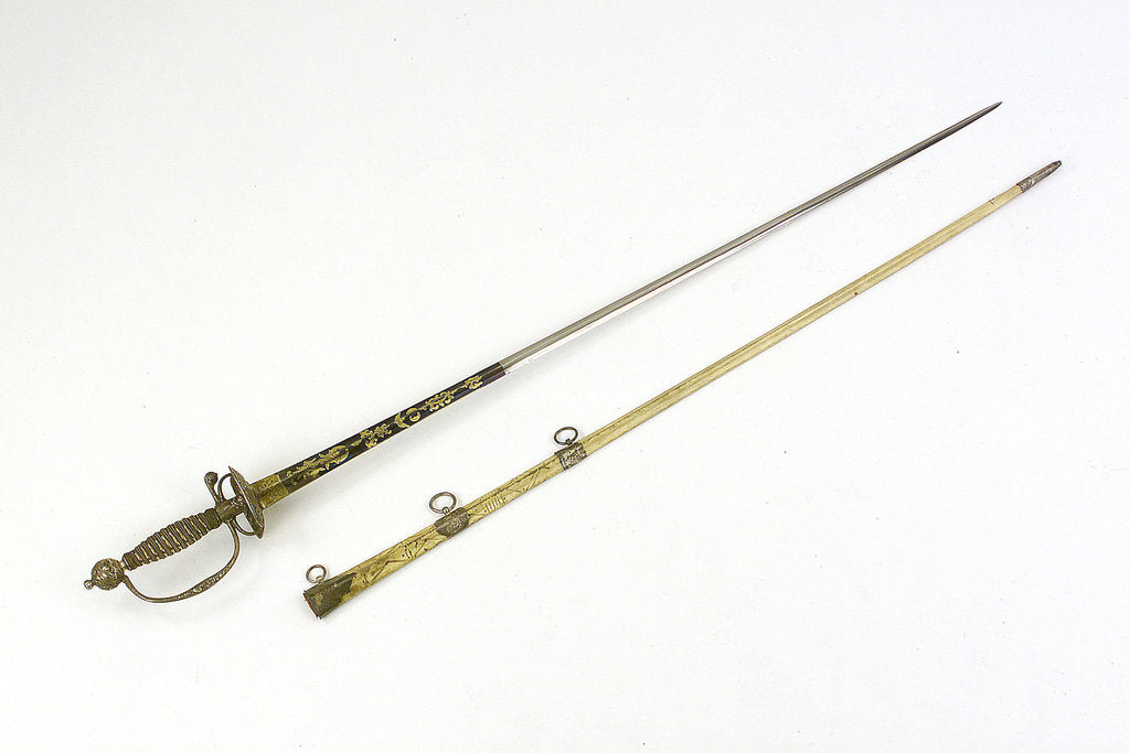 Detail of Small-sword said to have belonged to Sir William Hamilton (1730-1800) by Thomas Jeffrey