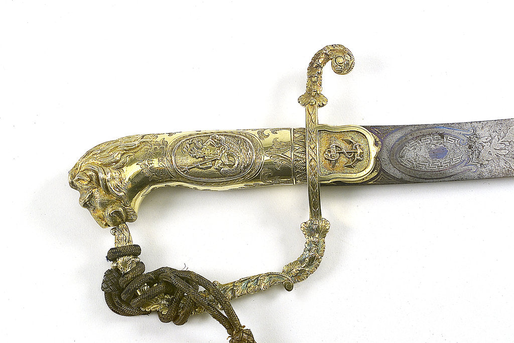 Detail of Presentation sword, which belonged to Captain Fairfax Moresby (1787-1877) by Rundell