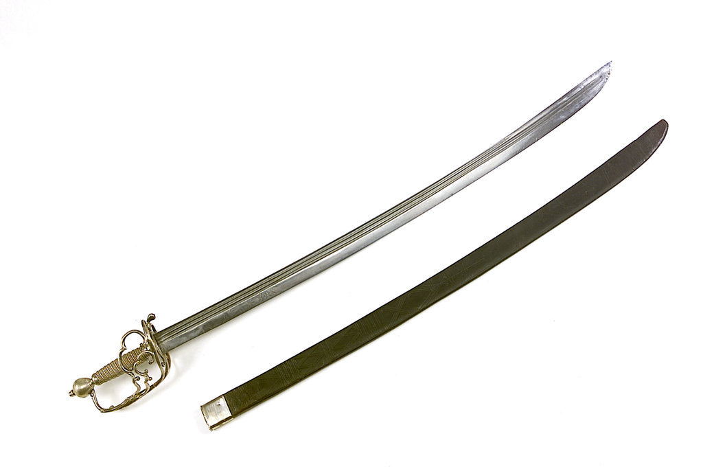 Detail of S-Bar fighting sword by Francis Crump