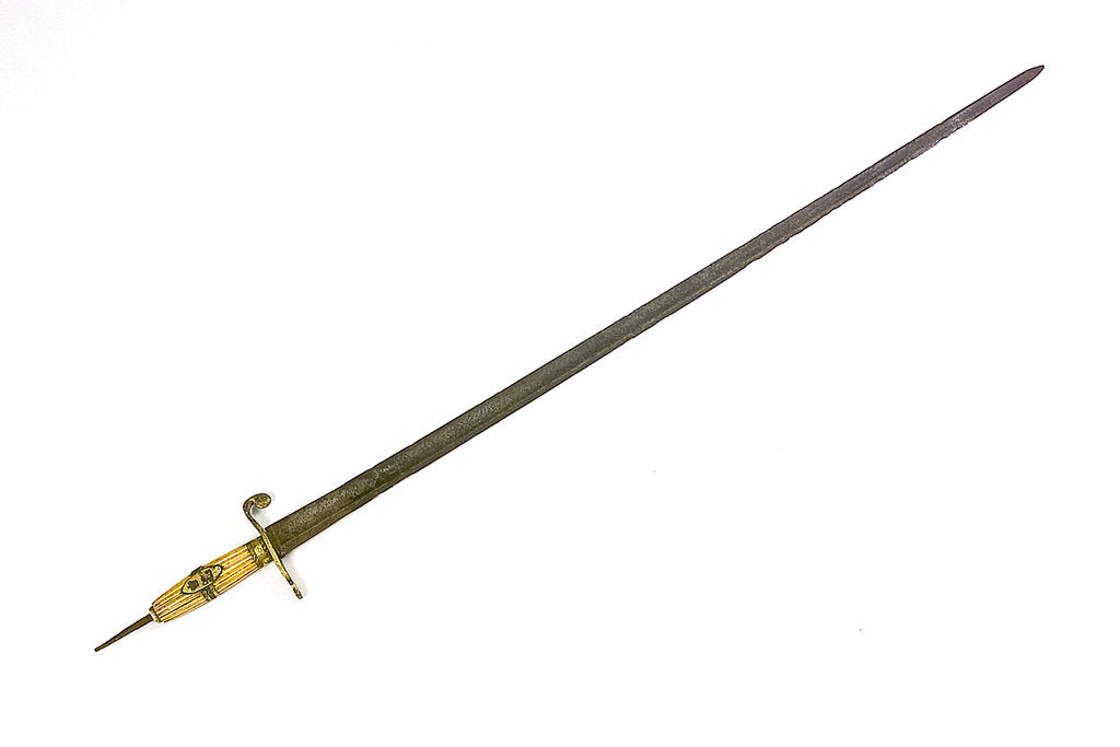 Detail of Five-ball hilted sword, as used by the Loyal Greenwich Volunteers by J.J. Runkel