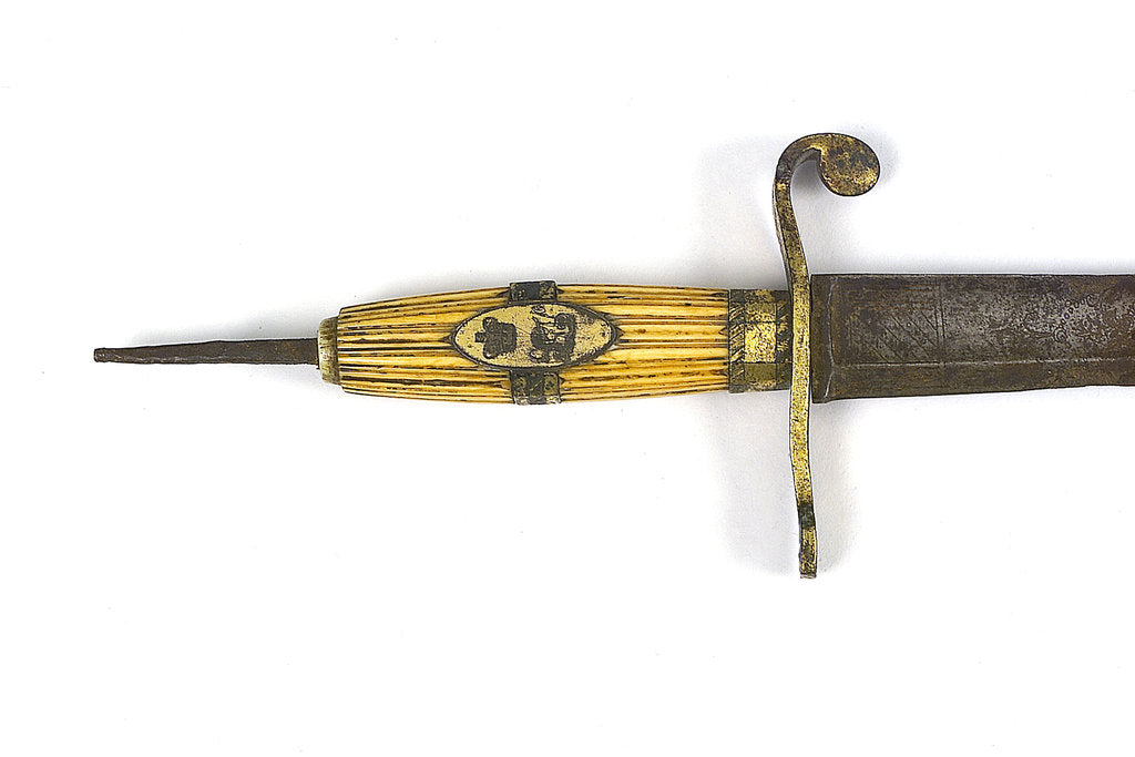 Detail of Five-ball hilted sword, as used by the Loyal Greenwich Volunteers by J.J. Runkel