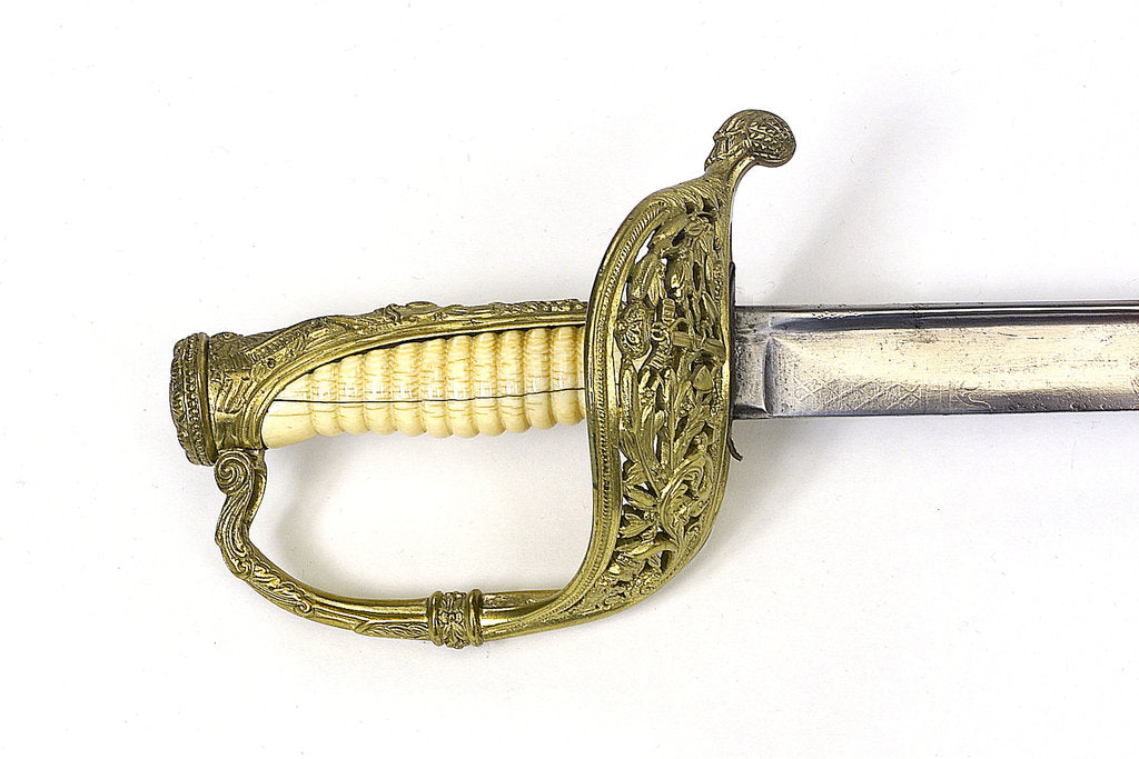 Detail of Hilt of Dutch sword by X. Bisch