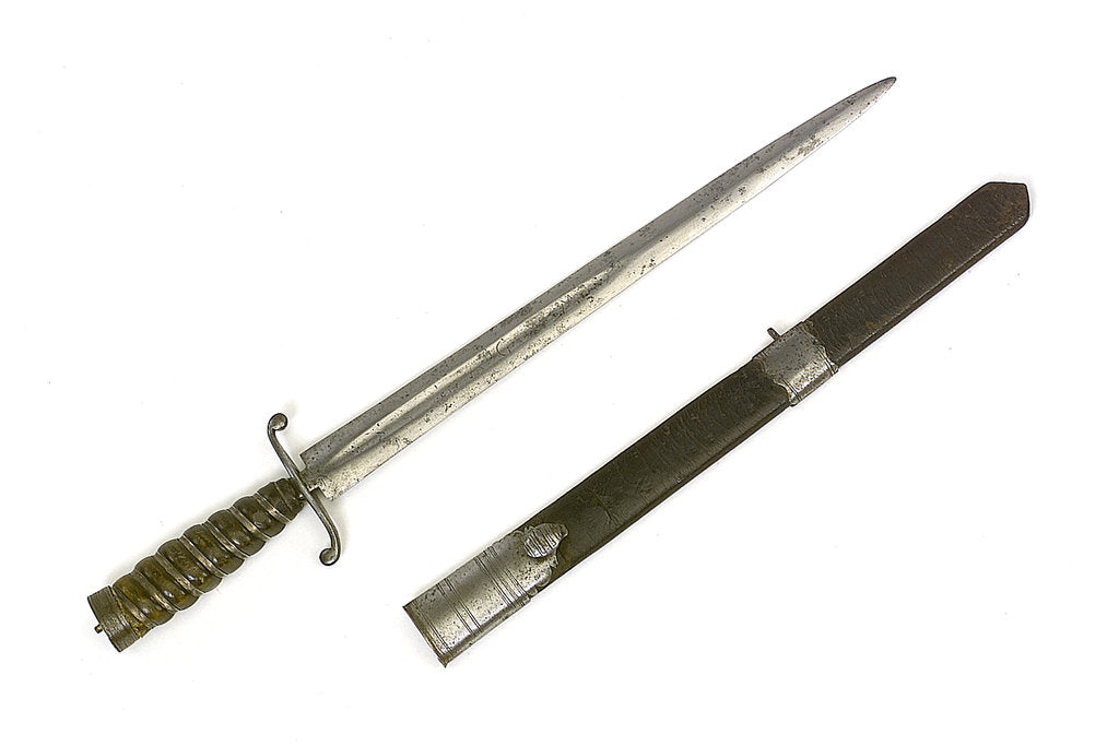 Detail of Dirk alleged to have belonged to Lieutenant John Samuel Smith by unknown