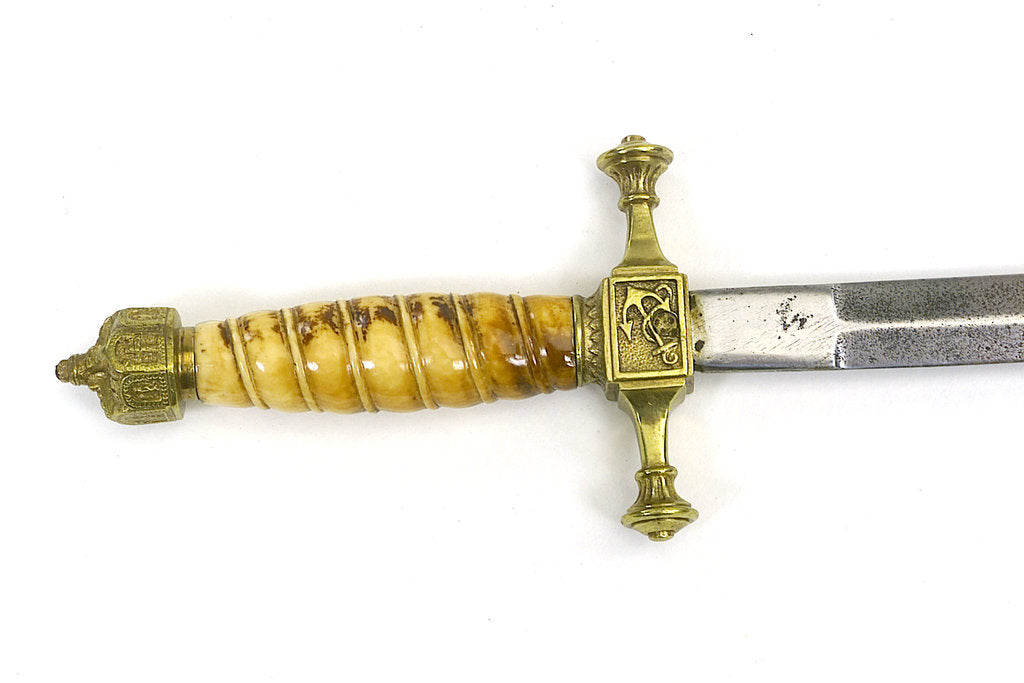 Detail of Imperial German Navy dirk by unknown
