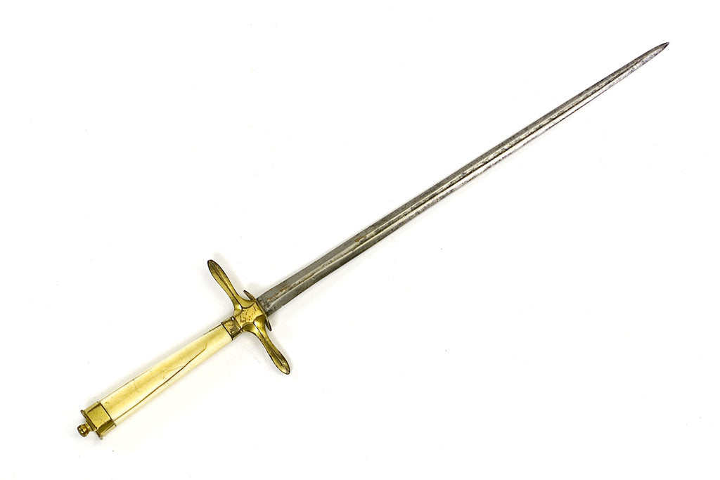 Detail of Straight bladed dirk by Banks