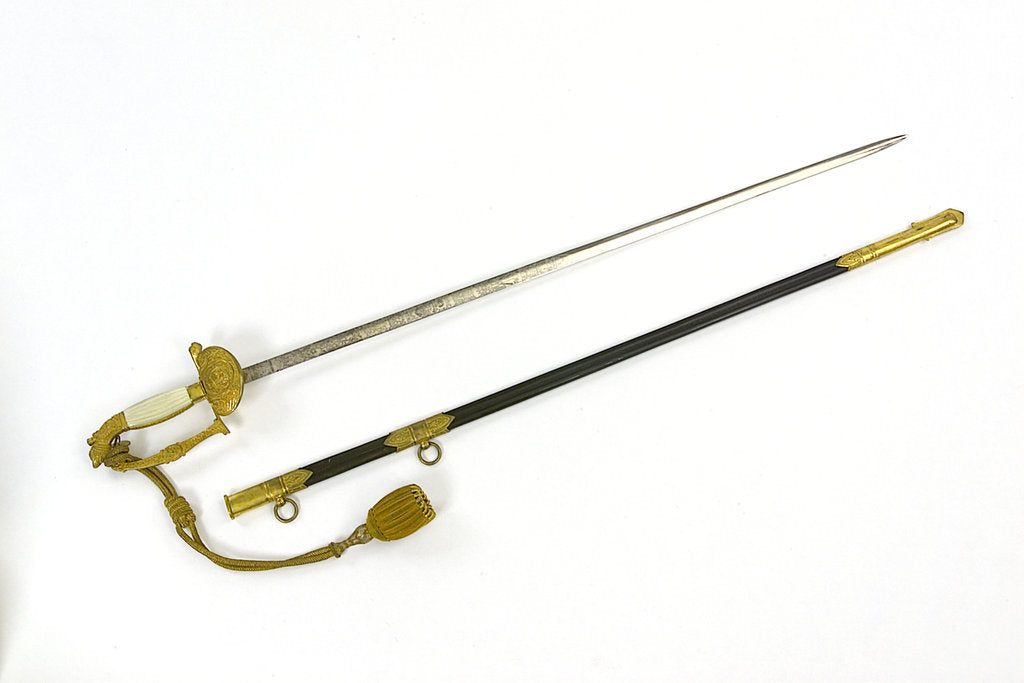 Detail of Italian court sword by unknown