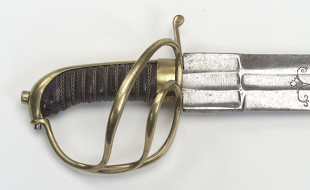 Detail of Hilt of Dutch cutlass by unknown