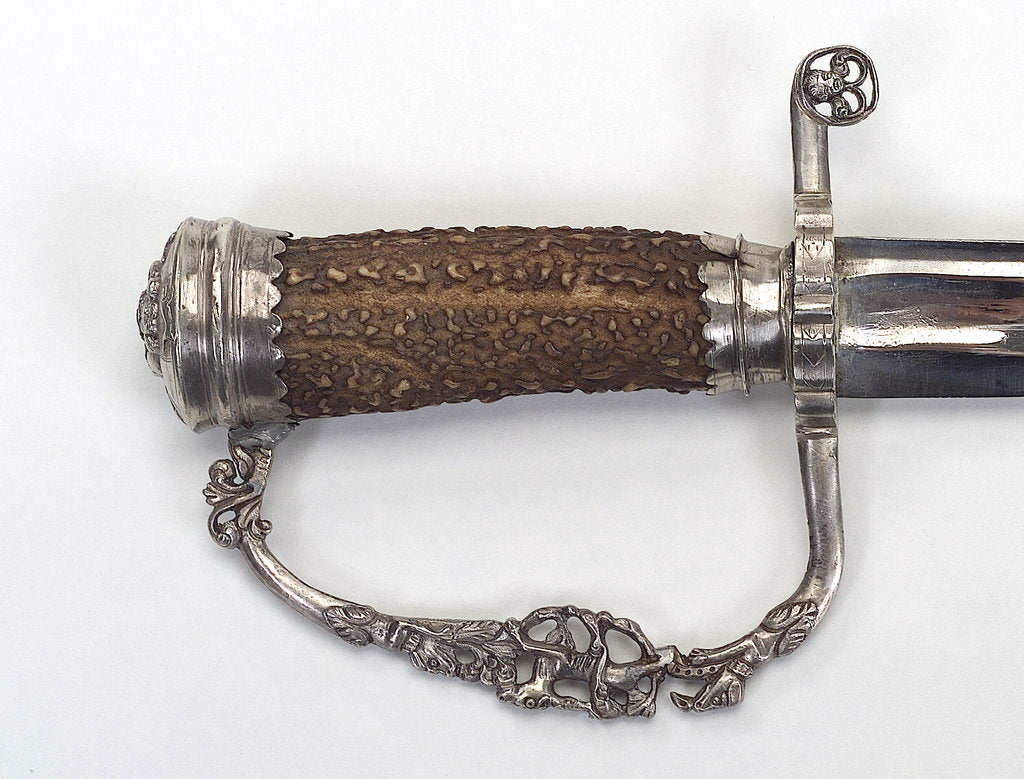 Detail of Hilt of hunting sword by Thomas Vicaridge