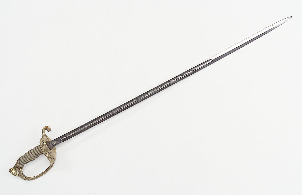 Detail of United States Naval sword by unknown
