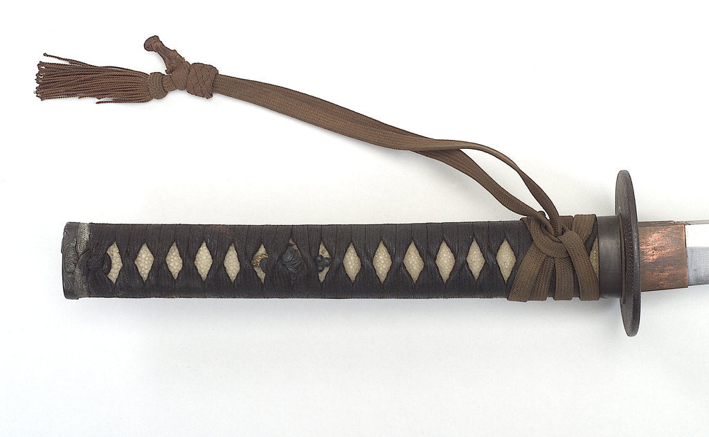 Detail of Hilt of katana (sword) by unknown