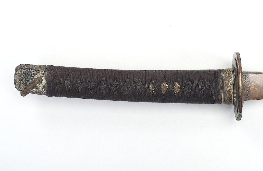 Detail of Hilt of tachi, Japanese by unknown