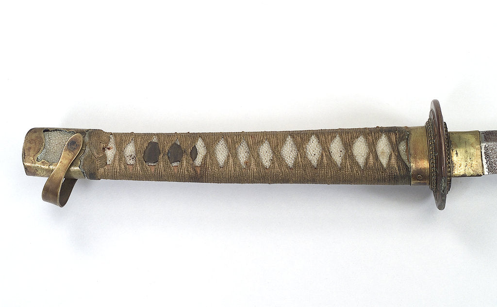 Detail of Hilt of tachi (sword) by unknown