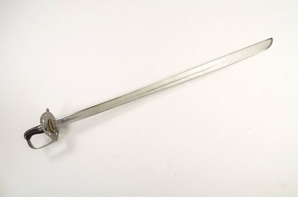 Detail of Army sword by J. Gill