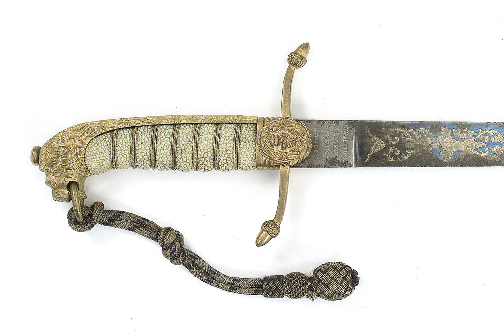 Detail of Hilt of dirk by Edward Edward Thurkle & Sons