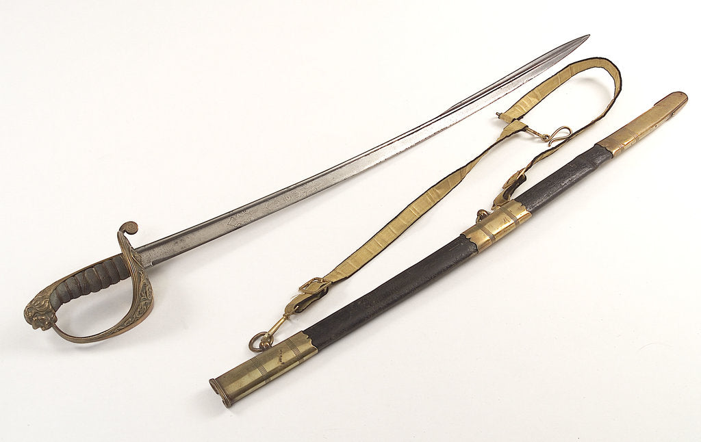 Detail of Brazilian sword by unknown