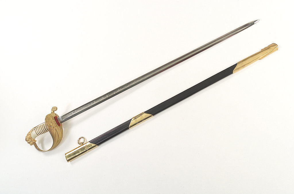 Detail of Spanish sword by Fabrica National